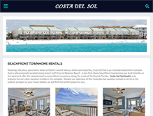 Tablet Screenshot of costadelsoldestin.com